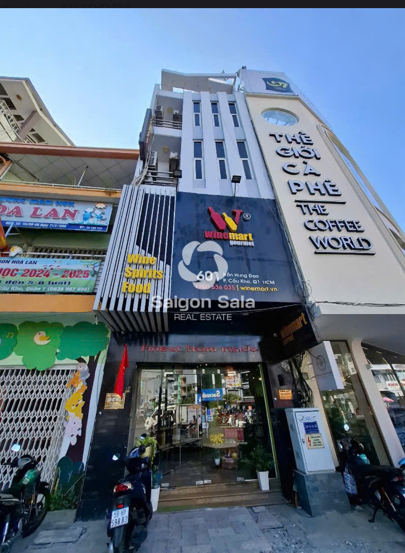 Read more about the article Bán nhà mặt tiền 601 Trần Hưng Đạo, Quận 1 – 41 tỷ